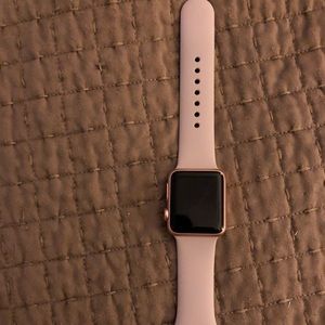 2nd gen 38mm rose gold Apple Watch